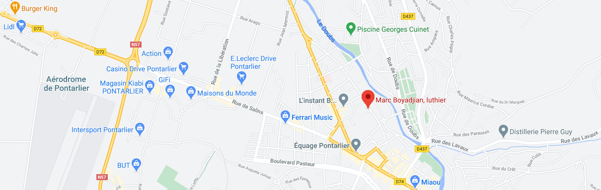 Carte d'accès au locaux de Marc Boyadjian